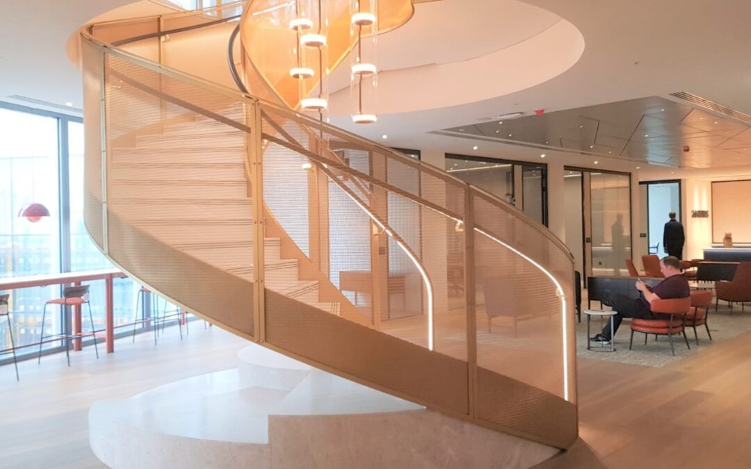22 Bishopsgate, Helical Stairs